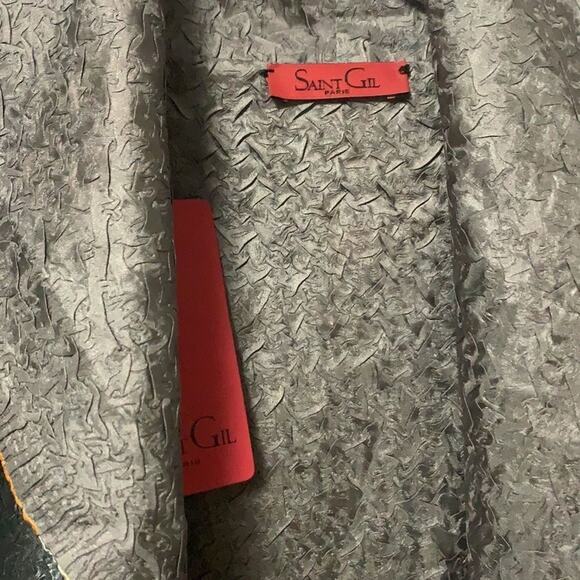 NWT SAINT GIL PARIS FLORAL BLAZER‎ SZ L - Picture 7 of 8